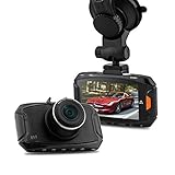GS Car DVR 2.7" LCD, 2560x1080 170° Wide Angle Dashboard Car Camera Recorder Black Box with G-Sensor