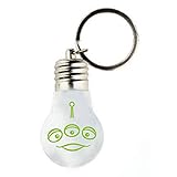 ディズニー 電球型キーリング エイリアンフェイス