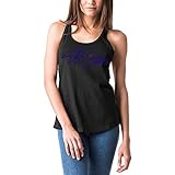 Baltimore Ravensレディースベビージャージーレーサーバックタンクトップ XS ブラック