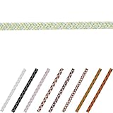 金天馬 柄ゴム 平ゴム ノートバンド ブックバンド 靴ひも ラッピング (8㎜ 緑×金) 切り売り