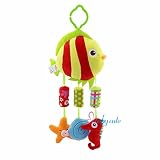 yigoooodカラフル幼児Rattles Mobiles Toys CridベッドBrinquedo Plush Stuffed Rattles forベビーカーBaby