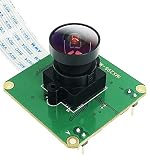 Raspberry Pi Industrial Camera OV9281 External Trigger Stream Mode Monochrome Global Shutter Sensor 1MPixel With M12 NO IR Filter Len FOV90 for Rasp Pi 4B 3B+ 3B 3A+ CM3+ CM3 Pi Zero W