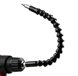 Black Menba 11.8 Inch Flexible Extension Screwdriver Drill Bit [並行輸入品]