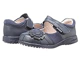[ペディペド] pediped Sarah Flex (Toddler/Little Kid/Big Kid) フラットシューズ Navy 28 (US 11-11.5 Little Kid)(17.