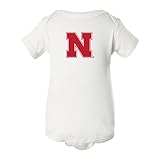 Nebraska Cornhuskers " N " Infant Onesie 18M ホワイト