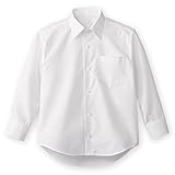 (ニッセン) nissen キッズ ジュニア ノーアイロン 綿１００％ 長袖 スクールシャツ 白 身長 150cm