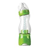 B Box Lime Twist Baby Bottle with Removable Dispenser by Bbox