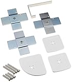 LIXIL(リクシル) INAX アクセサリーバー ユニットバス用後付部材(L型用) 補強用ASSY 3個入り ホワイト NKF-2500/WA