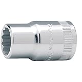 BAHCO(バーコ) Double Hexagon Sockets ソケット 差込角1/2  12角 7800DM-8