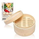 【クロワッサン掲載モデル】 LeLante せいろ蒸し器 せいろ 蒸しせいろ 竹せいろ 2段 セット セイロ 蒸し器 専用シート50枚付 (21cm鍋なし)
