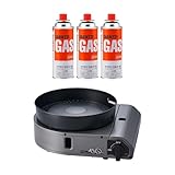 イワタニ Iwatani スモークレス焼肉グリル やきまるスリム やきまる3 CB-SLG-3 カセットガス3Pセット