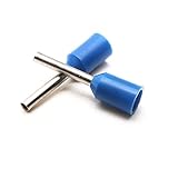 SuYEp Insulatedコードエンドワイヤ製フェルール端子0.5 MM ² awg22 e0508 ブルー VE