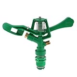Demiawaking インパクトスプリンクラー 3/4 "ホースコネクター 灌漑システム 花壇・菜園・芝生などの散水におすすめ！ 灌漑キット グリーン