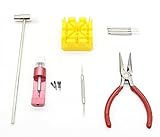 腕時計ベルト調整工具 時計工具 コマ、サイズ調整 コマ外し ベルト修理 交換 バンド調整キット12点セット