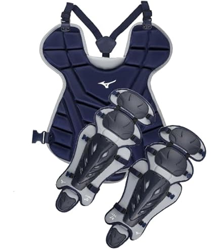Amazon | ミズノ MIZUNO 一般軟式キャッチャー防具 3点セット ネイビー