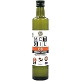 MCTオイル C8 パーフェクト・ケト 500ml【100％ココナッツ由来・無添加・カプリル酸 (C8) だけの中鎖脂肪酸オイル】 (500ml X 1本)