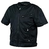 [イエローコーン] YMT-010 プロテクティブメッシュTシャツ ABK L