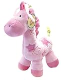 Ct Baby Toy,pink Giraffe Music Box Plush Baby Toys [並行輸入品]