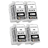 キャノン 用 互換 詰め替えインク BC-365/BC-345/BC-310 (BK/顔料ブラック)*4【合計4本】対応:TS3530/TS3130/TS3130S/TS3330/TS203/TR4530/MP493/MP280/MP490/MP480/MP270/MX420/MX350/iP2700