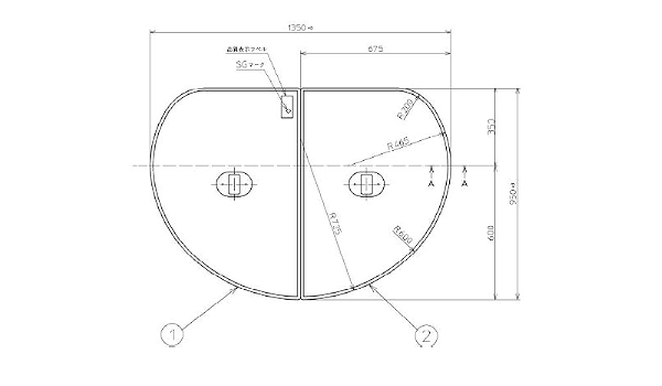 クリアランスセール 全商品ポイント2倍 8 20 金 23 59まで Pcf1430r Nw1 Totoふろふた軽量把手付き組み合わせ式 2枚1組 送料無料 大人気 Www Frutisur Com Uy