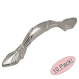 Cosmas ® 1211snサテンニッケルキャビネットハードウェアハンドルプル – 3 "インチ( 76 mm )穴中心 – 10パック