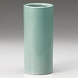 花瓶 青磁10号投入 [ 12.4 x 28cm ] 料亭 旅館 和食器 飲食店 業務用