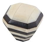 Atlas Homewares 3136 1-1/2-Inch Layered Octagon Horn Knob [並行輸入品]