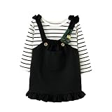 人気　Yochyan 子供ドレス　バレンタインデー 　プレゼント　ベビードレス　キッズ服　女児　ガールズ　可愛い　素敵　長袖　無地　シンプル　縞日常着　普段着　通園　通学　フォーマルワンピース　結婚式