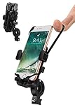自転車携帯ホルダー スマホ固定 バイクスタンド 電動アシスト自転車用 サイクリング用 ショッピングカー 360度回転携帯 調整可能 高品質樹