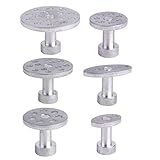 6PCS 自動車オート アルミ PDR プルラータブ グルーボディー ペイントレスデント 修復ツール