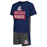 Arizona Wildcats幼児用Tシャツと短パン2個セット