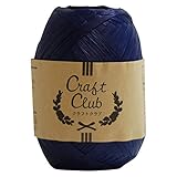 DARUMA クラフトクラブ 毛糸 並太 Col.8 ブルー 系 30g 約75m 5玉セット 01-8963