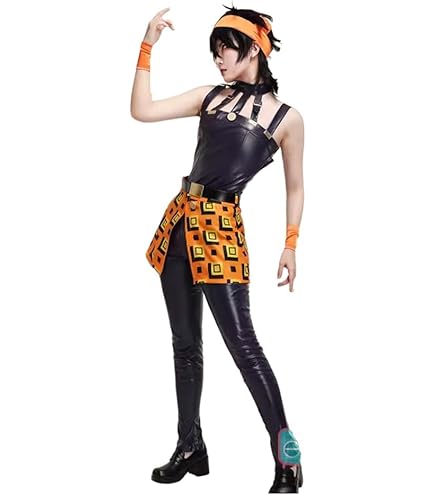 ジョジョの奇妙な冒険 エルメェス コスプレ 衣装 フルセット ジョジョの奇妙な冒険 Part6 ストーンオーシャン エルメェス・コステロ