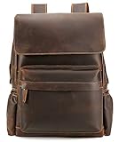 ビジネスリュック 本革 メンズ リュック バックパック 大容量 A4対応 16インチPC iPad リュックサック 1泊2日 出張 旅行 通