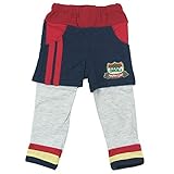 【春物】 chocola(ショコラ) 天竺長丈レイヤードパンツ 95cm/杢コン NO.CH-1621-35062