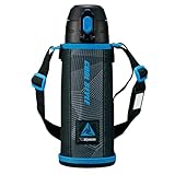 象印マホービン 水筒 ステンレスボトル コップ ダイレクト 2WAYボトル 820ml 遠足 入園・入学 ブラックブルー SP-JB08-BU