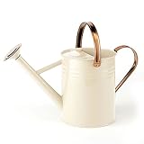 モールトンミル（MOULTON MILL）の金属製じょうろ・クリーム[4.5リットル][ジョーロ] ノーブランド品