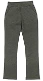 [Bee] ビー ストレッチパンツ ガールズ 女の子 キッズ 男の子 ボーイズ シンプル 伸縮性 ストレッチ 長ズボン 通学 通園 部屋着 春 夏 秋 冬 100cm N杢チャコール