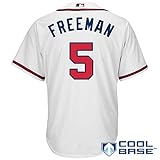 # 5フレディ・フリーマンAtlanta Braves Youth Cool Base Twillホームジャージー ホワイト