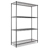 SHELVING,WIRESTART48X18BK