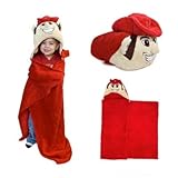 Collegiate Comfy Critter Plush Blanket Blanket Dimensions: 36" x 47" IHNB-12-A6