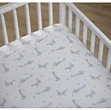 Viole Separates Starlight Airplanes Crib Fitted Sheet by Cocalo