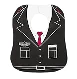 StylesILoveパイロットフォーマルAttireベビーFeeding Bib カラー: ブラック