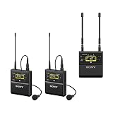 SONY 2波受信機＋送信機2台セット URX-P41D＋(UTX-B40×2台)セット