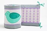 Pam Grace Creations Crib Bumper, Lovebirds by Pam Grace Creations [並行輸入品]