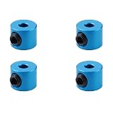 2mm アルミリンケージストッパー(タミヤブルー)4個入