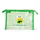 サンリオ(SANRIO) クリアポーチ けろけろけろっぴ 透明 PVC・スチール ファスナー式開閉 対象年齢3才以上 約幅22×奥行10×高さ15cm 732559