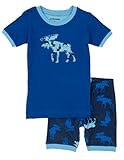 Hatley ハットレイ キッズ男の子 半袖半ズボンパジャマ 90cm、2Y(89cm) マルチカラー 綿100% PJUWIMO156