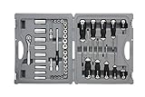 Black Rhino 383 45-Piece ProDriver 12-Point Socket Kit [並行輸入品]