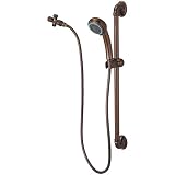 Olympia Faucets P-4420-ORB Handheld Shower Set, Oil Rubbed Bronze Finish [並行輸入品]